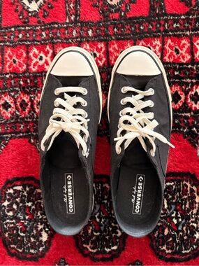 Men’s Converse Black Canvas Slip on Sneakers